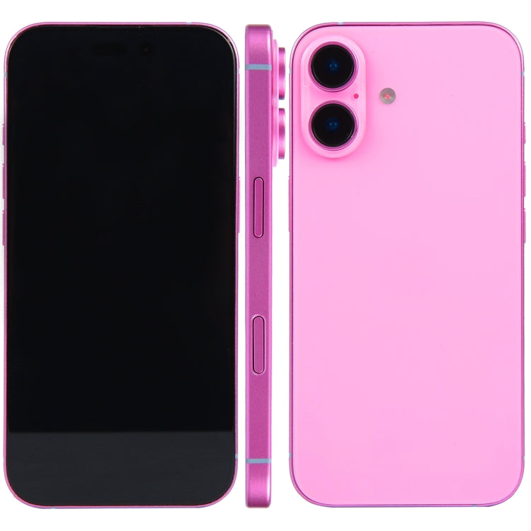 For iPhone 16 Black Screen Non-Working Fake Dummy Display Model, For iPhone 16 Black Screen No Brand