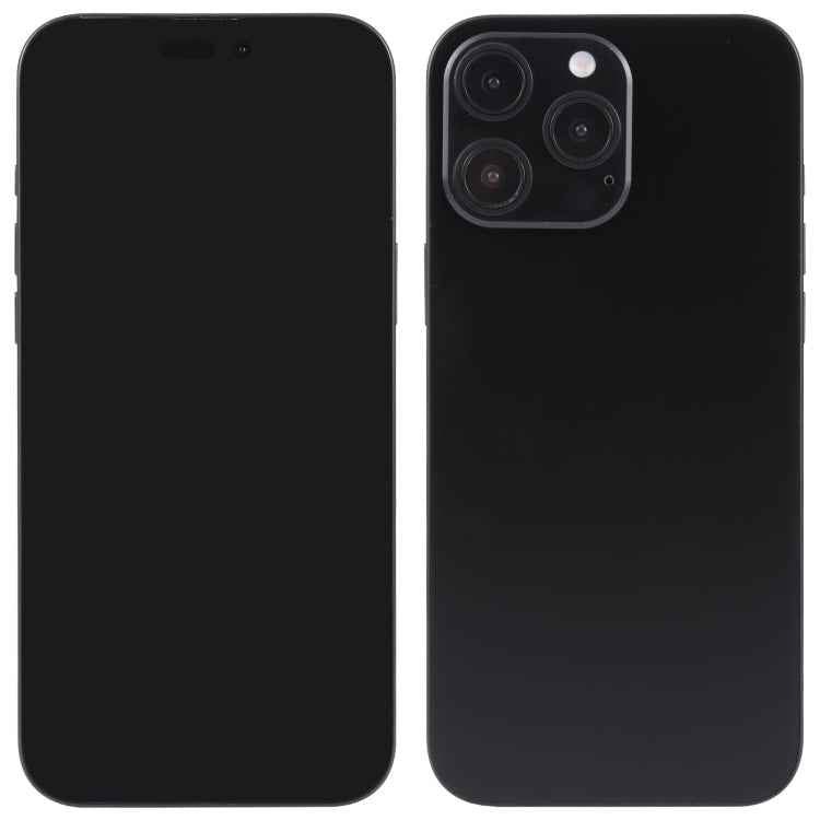 For iPhone 16 Pro Black Screen Non-Working Fake Dummy Display Model, For iPhone 16 Pro Black Screen No Brand