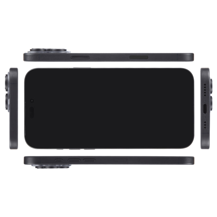 For iPhone 16 Pro Black Screen Non-Working Fake Dummy Display Model, For iPhone 16 Pro Black Screen No Brand