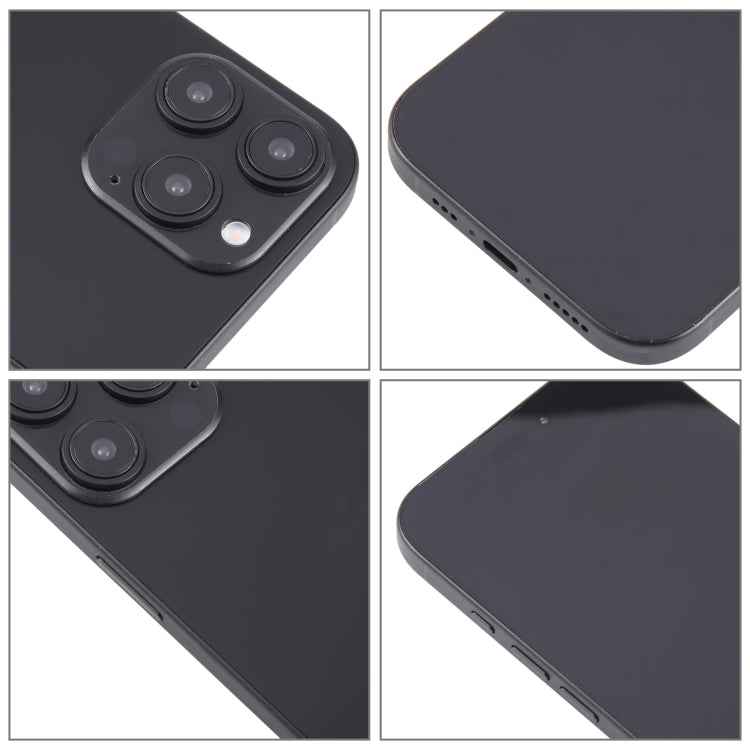 For iPhone 16 Pro Black Screen Non-Working Fake Dummy Display Model, For iPhone 16 Pro Black Screen No Brand