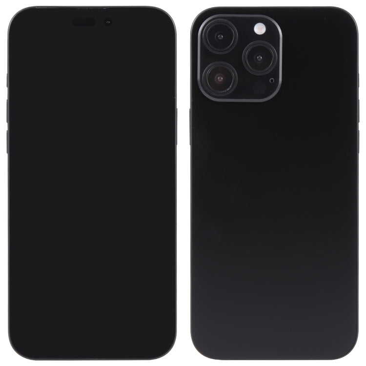 For iPhone 16 Pro Max Black Screen Non-Working Fake Dummy Display Model, For iPhone 16 Pro Max Black Screen No Brand