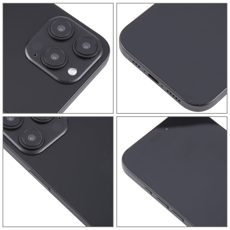For iPhone 16 Pro Max Black Screen Non-Working Fake Dummy Display Model, For iPhone 16 Pro Max Black Screen No Brand