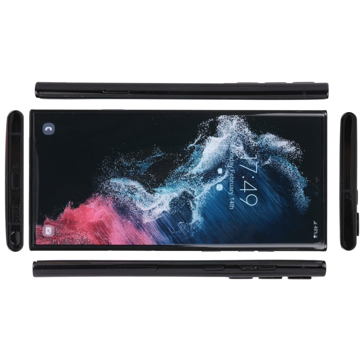 Color Screen Non-Working Fake Dummy Display Model for Samsung Galaxy S22 Ultra 5G, For Samsung Galaxy S22 Ultra 5G Color Screen