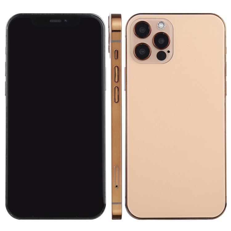 Black Screen Non-Working Fake Dummy Display Model for iPhone 12 Pro Max, Light Version, For iPhone 12 Pro Max Black Screen Light Version