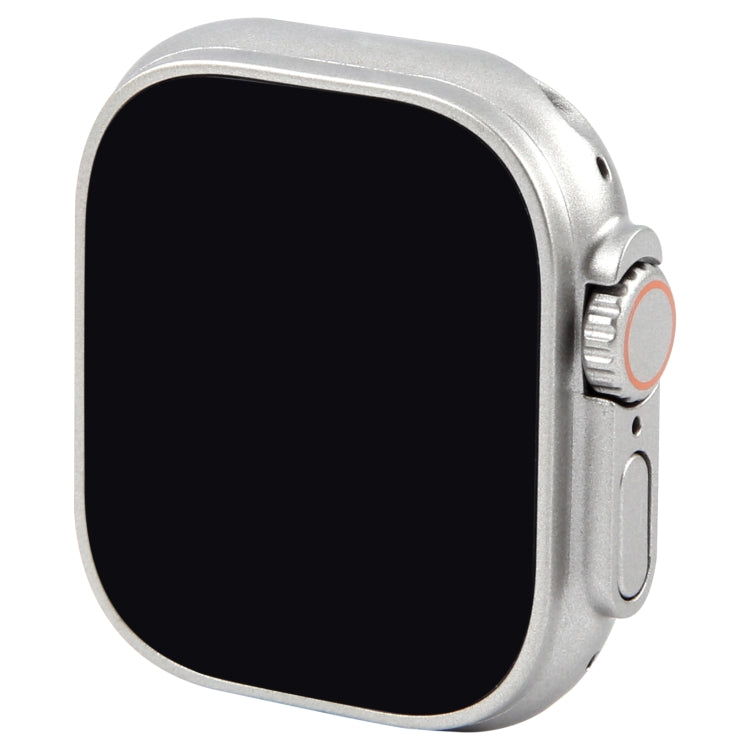 For Apple Watch Ultra 2 49mm Black Screen Non-Working Fake Dummy Display Model, For Photographing Watch-strap, No Watchband