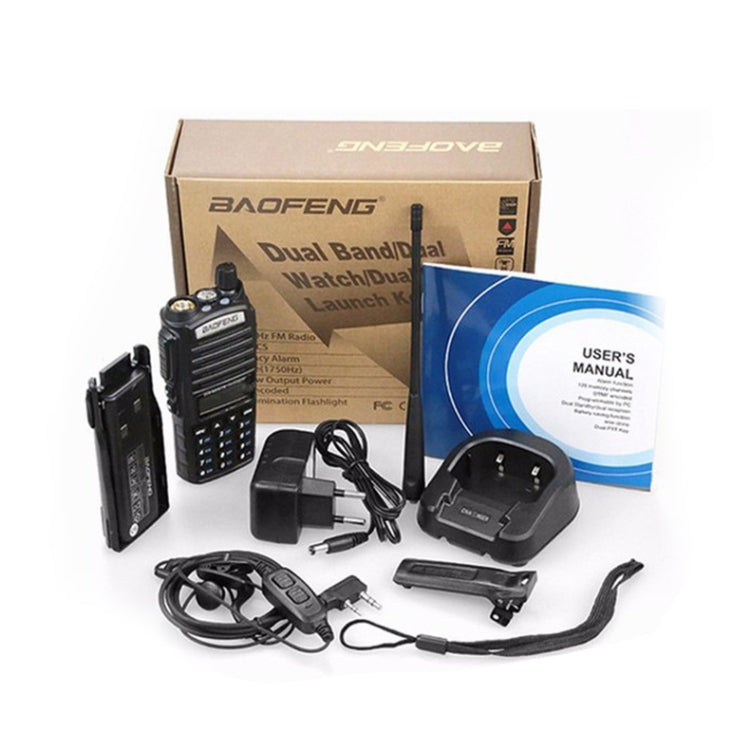 BaoFeng UV-82 5W Dual Band Two-Way Radio FM VHF UHF Handheld Walkie Talkie
