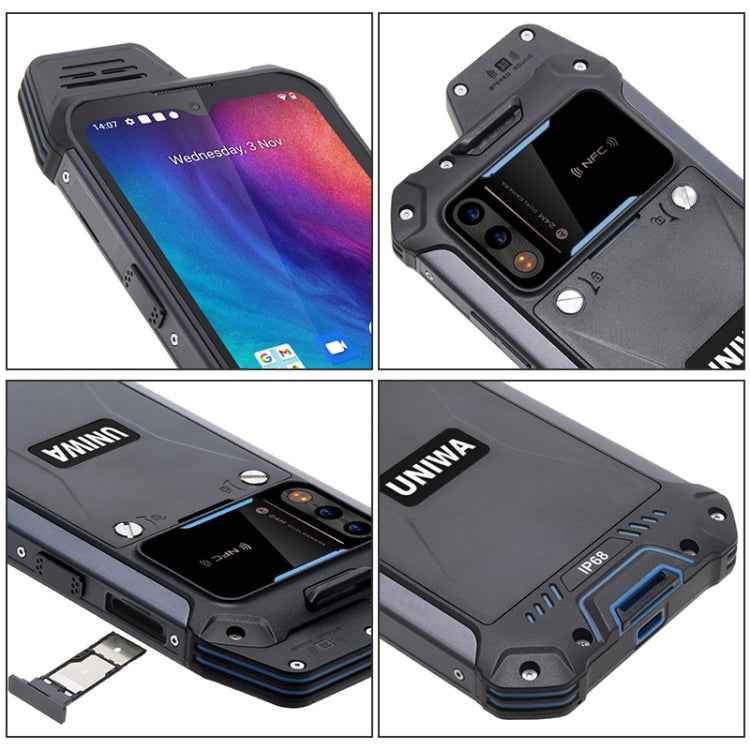 IP68 Waterproof Dustproof Shockproof, 5000mAh Battery, 6.3 inch Android 11 MTK6765 Helio P35 Octa Core up to 2.35GHz, Network: 4G, NFC, OTG