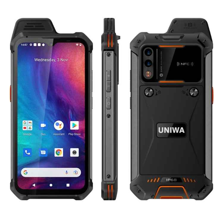 IP68 Waterproof Dustproof Shockproof, 5000mAh Battery, 6.3 inch Android 11 MTK6765 Helio P35 Octa Core up to 2.35GHz, Network: 4G, NFC, OTG