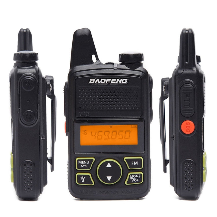 BaoFeng BF-T1 Single Band Radio Handheld Walkie Talkie, US Plug