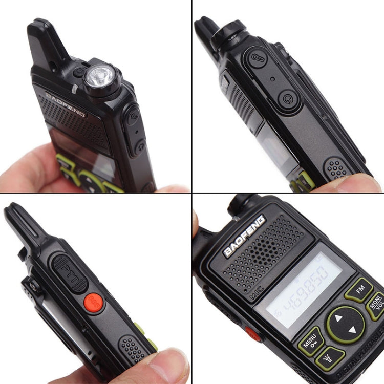 BaoFeng BF-T1 Single Band Radio Handheld Walkie Talkie, EU Plug