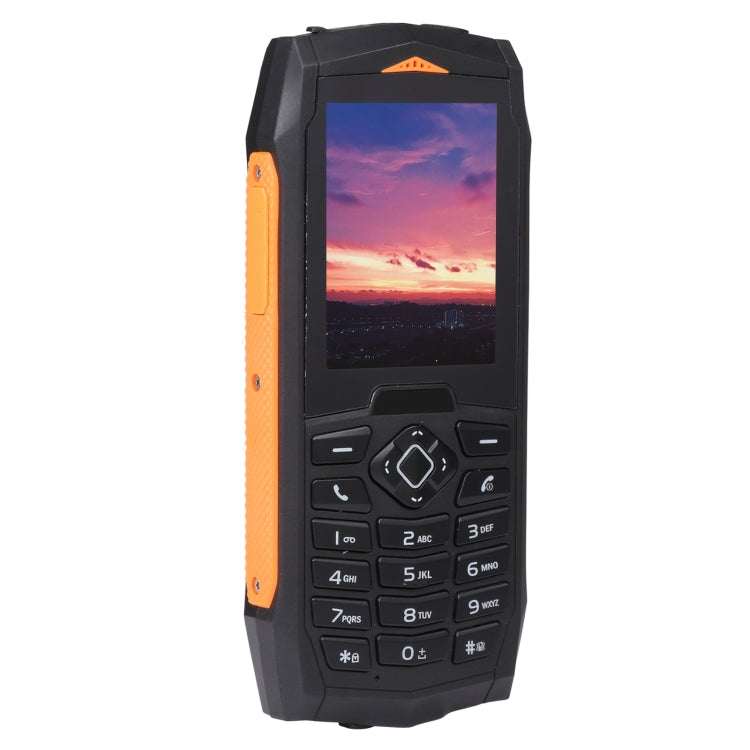 IP68 Waterproof Dustproof Shockproof, 2.4 inch, MTK6261D, 2000mAh Battery, SOS, FM, Dual SIM