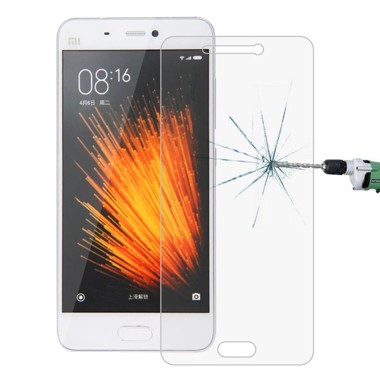 2 PCS for Xiaomi Mi 5 0.26mm 9H Surface Hardness 2.5D Explosion-proof Tempered Glass Screen Film, For Xiaomi Mi 5 (2pcs)
