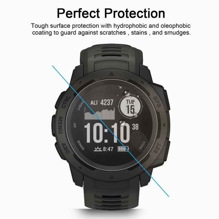 ENKAY Hat-Prince for 41mm Diameter Circular Dial Smart Watch 0.2mm 9H Surface Hardness 2.15D Curved Explosion-proof Tempered Glass Screen Film