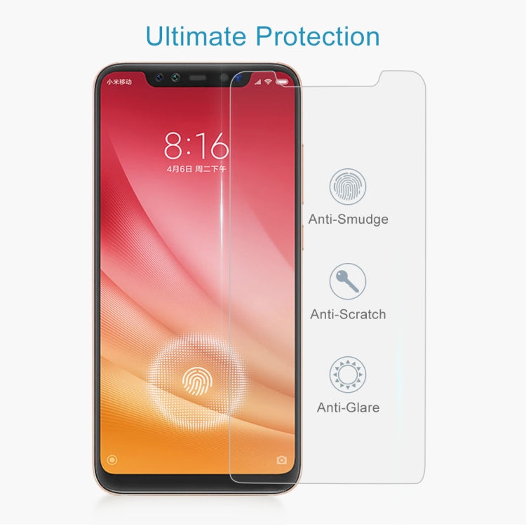 100 PCS 0.26mm 9H 2.5D Explosion-proof Tempered Glass Film for Xiaomi Mi 8 Pro, Xiaomi Mi 8 Pro (100 PCS)