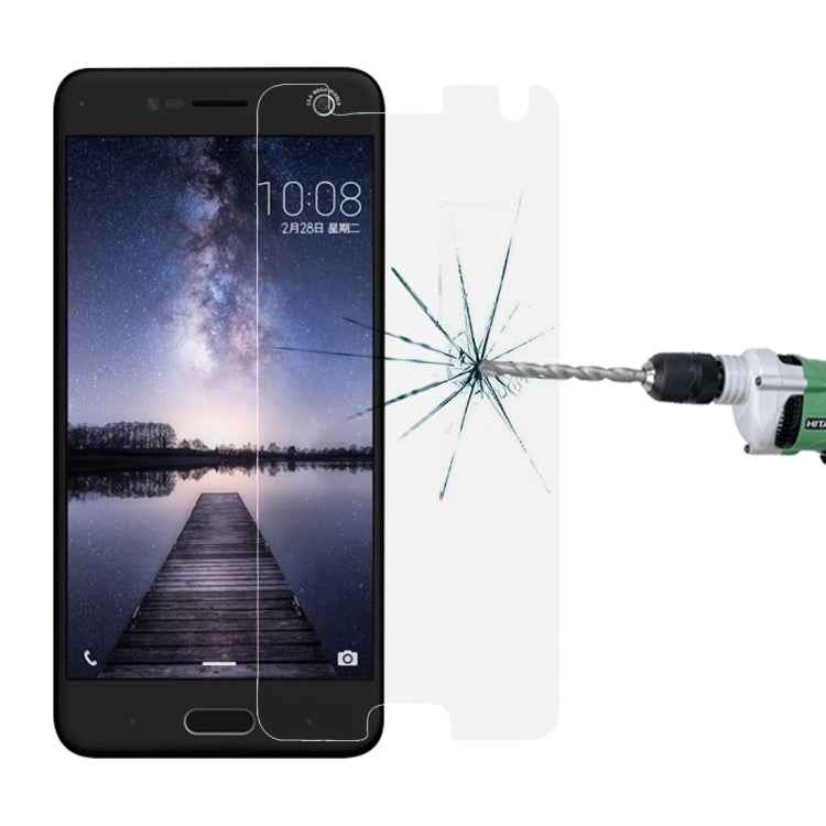 For ZTE Blade V8 0.26mm 9H Surface Hardness Explosion-proof Non-full Screen Tempered Glass Screen Film