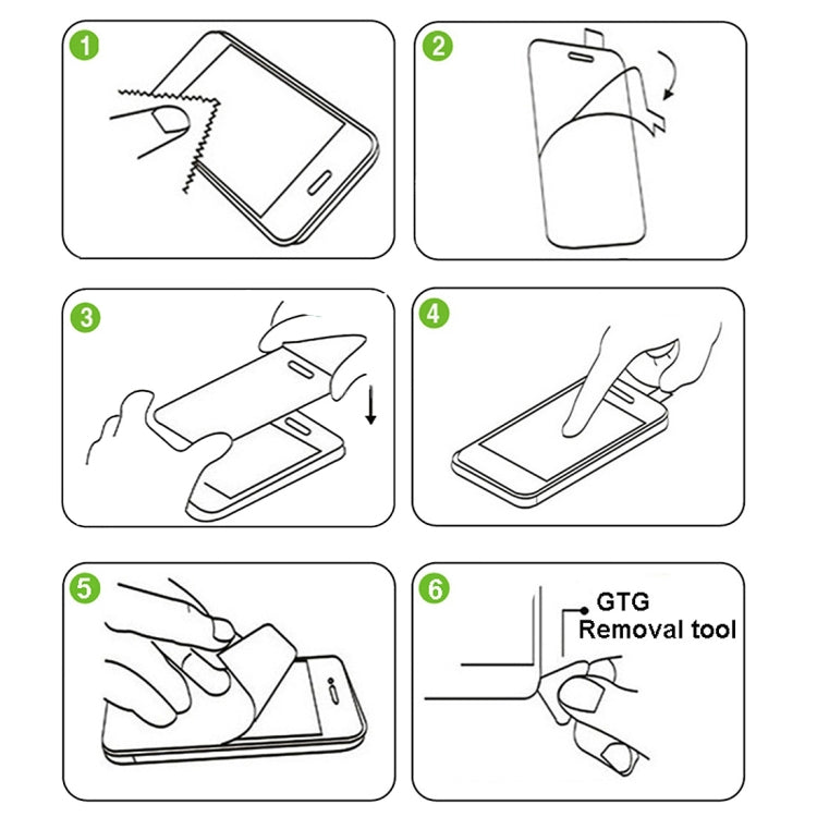 For Xiaomi Mi 6 0.26mm 9H Surface Hardness Explosion-proof Non-full Screen Tempered Glass Screen Film, For Mi 6