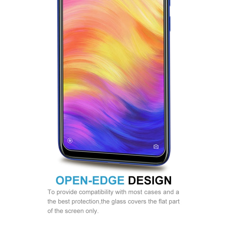 Película de vidrio templado 9H 2.5D de 0,26 mm para Xiaomi Redmi Note 7 (100 unidades)