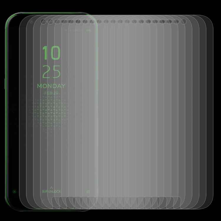 50 PCS 0.26mm 9H 2.5D Tempered Glass Film for Xiaomi Black Shark