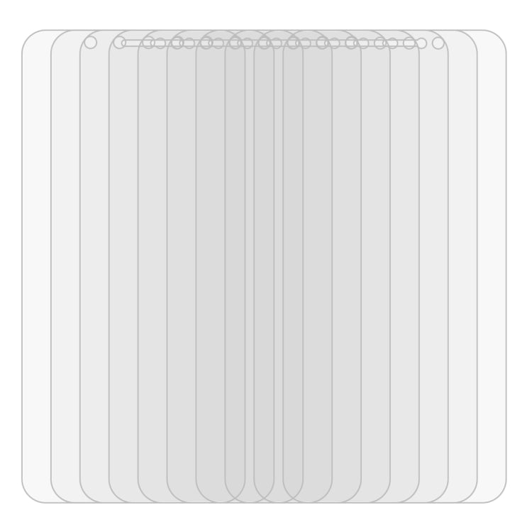 Lot de 50 films en verre trempé 9H 2.5D (0,26 mm) pour Xiaomi Mi 8 (50 pièces)