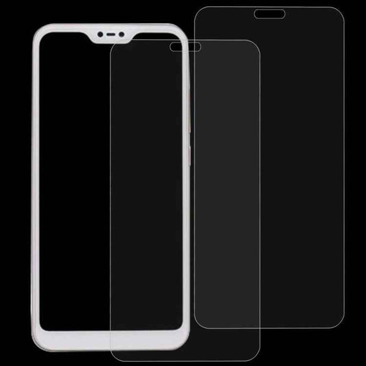2 PCS 0.26mm 9H 2.5D Tempered Glass Film for Xiaomi Redmi 6 Pro / Mi A2 Lite