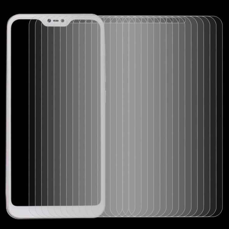 50 PCS 0.26mm 9H 2.5D Tempered Glass Film for Xiaomi Redmi 6 Pro / Mi A2 Lite, No Retail Package