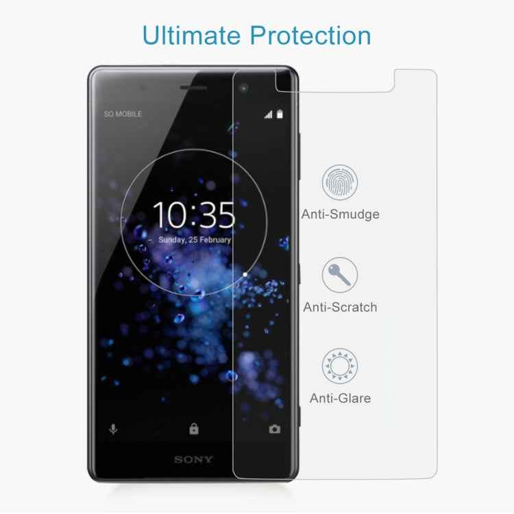 0.26mm 9H 2.5D Tempered Glass Film for Sony XZ2 Premium