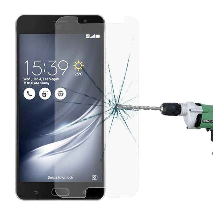 For ASUS ZenFone AR / ZS571KL 0.26mm 9H Surface Hardness Explosion-proof Non-full Screen Tempered Glass Screen Film