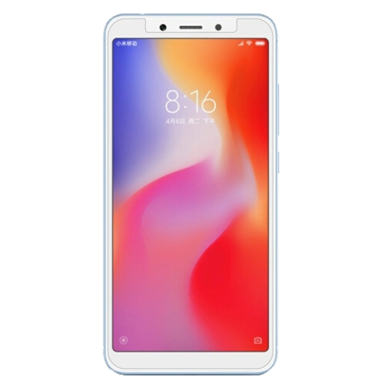 100PCS 9H 2.5D Tempered Glass Film for Xiaomi Redmi 6A, For 6A