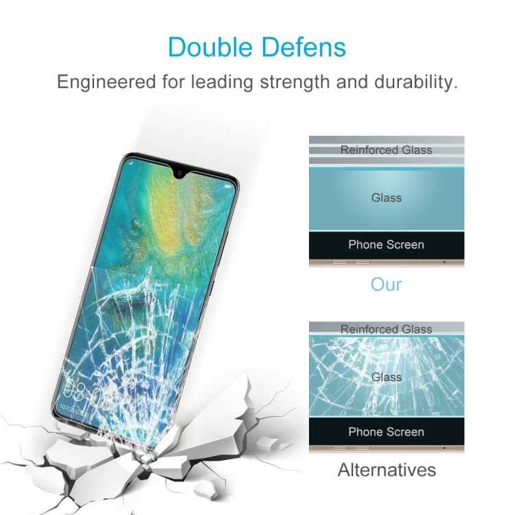 0.26mm 9H Surface Hardness 2.5D Curved Edge Tempered Glass Film for Huawei Mate 20
