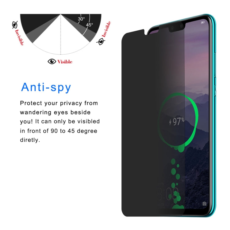 ENKAY Hat-prince 0.26mm 9H 2.5D Curved Edge Anti-glare Tempered Glass Film for Huawei Y9 (2019) / Enjoy 9 Plus