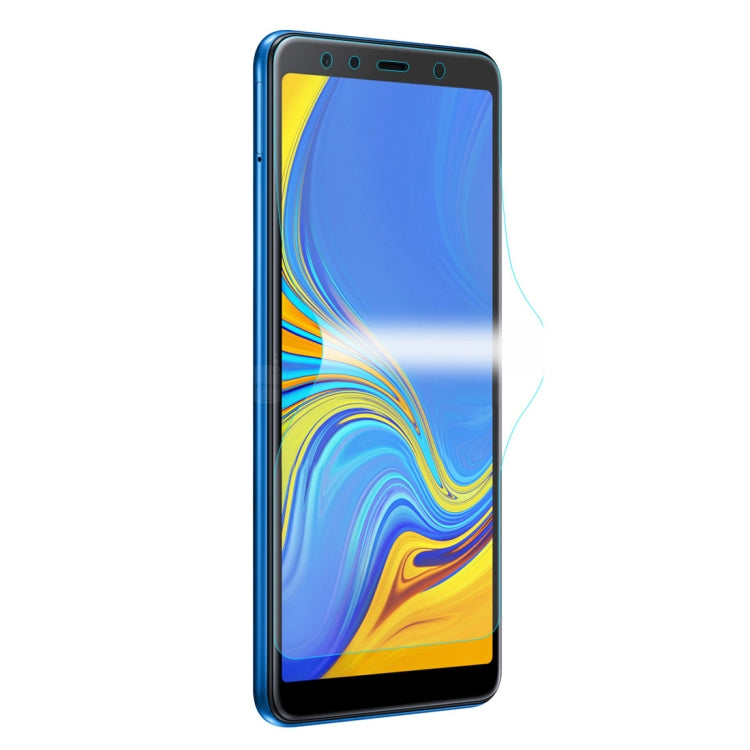 ENKAY Hat-Prince 0.1mm 3D Full Screen Protector Explosion-proof Hydrogel Film for Samsung Galaxy A7 (2018), TPU+TPE+PET Material, Galaxy A7 (2018)