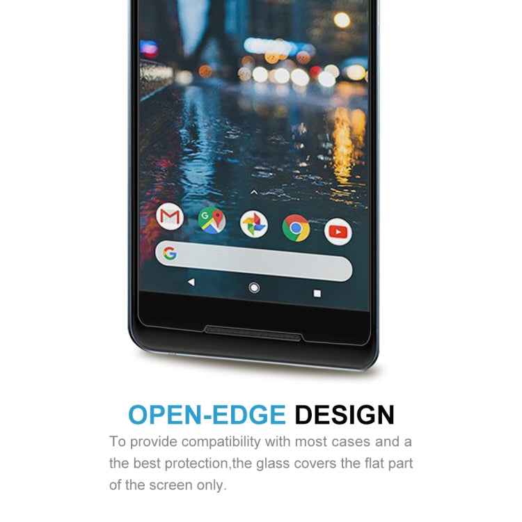 For Google Pixel 2 XL 0.26mm 9H Surface Hardness 2.5D Explosion-proof Tempered Glass Screen Film