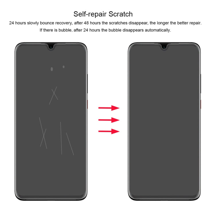 ENKAY Hat-Prince 0.1mm 3D Full Screen Protector Explosion-proof Hydrogel Film for Huawei P30, Huawei P30