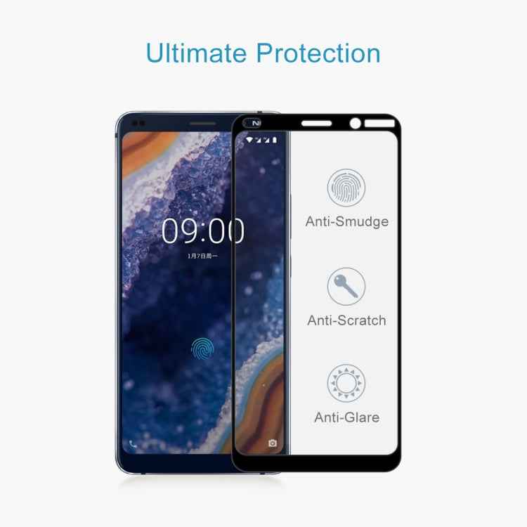9H 9D Full Screen Tempered Glass Screen Protector for Nokia 9