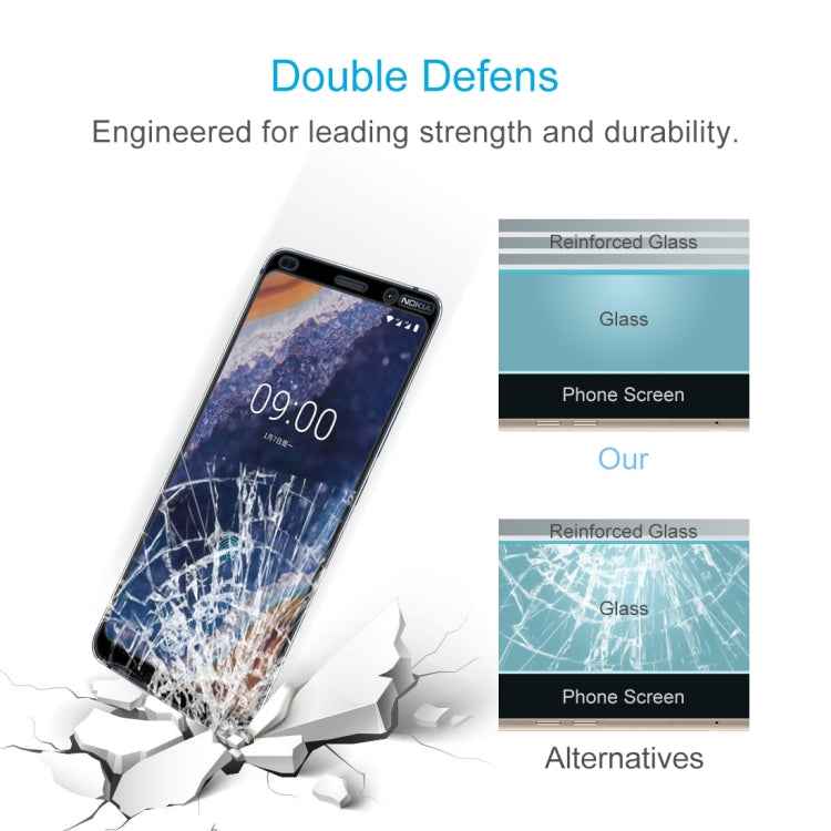 9H 9D Full Screen Tempered Glass Screen Protector for Nokia 9