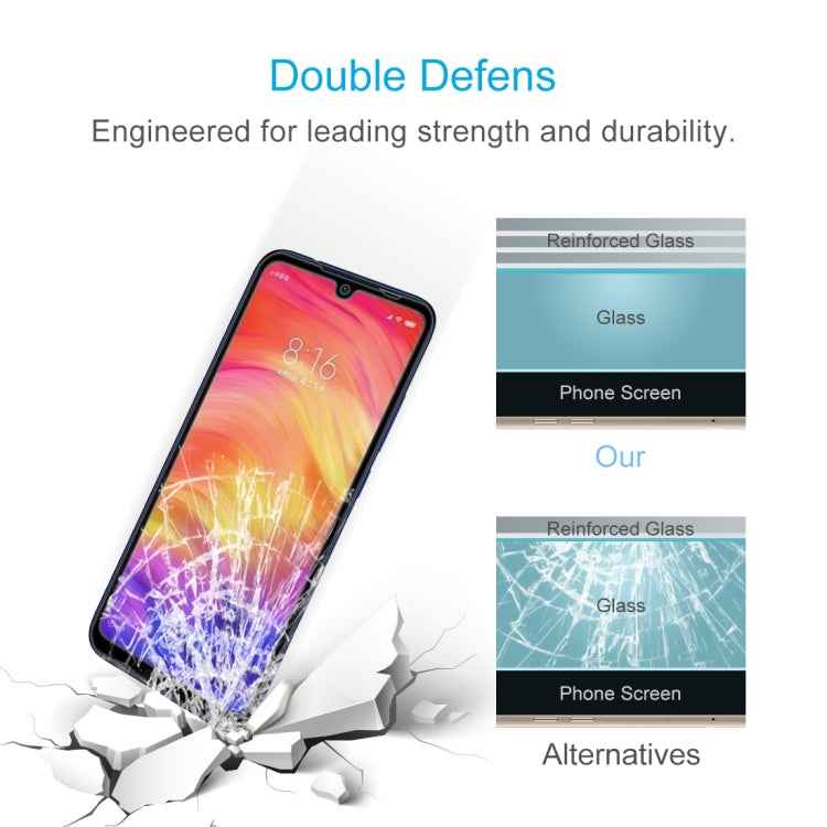 9H 9D Full Screen Tempered Glass Screen Protector for Xiaomi Redmi Note 7