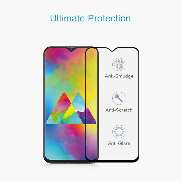 9H 9D Full Screen Tempered Glass Screen Protector for Galaxy M20