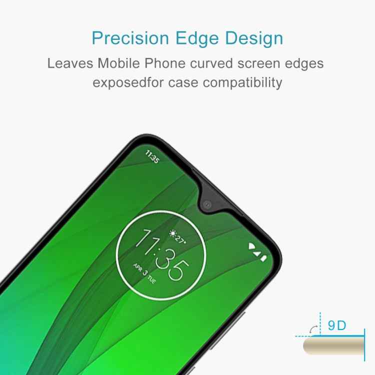 9H 9D Full Screen Tempered Glass Screen Protector for Motorola Moto G7