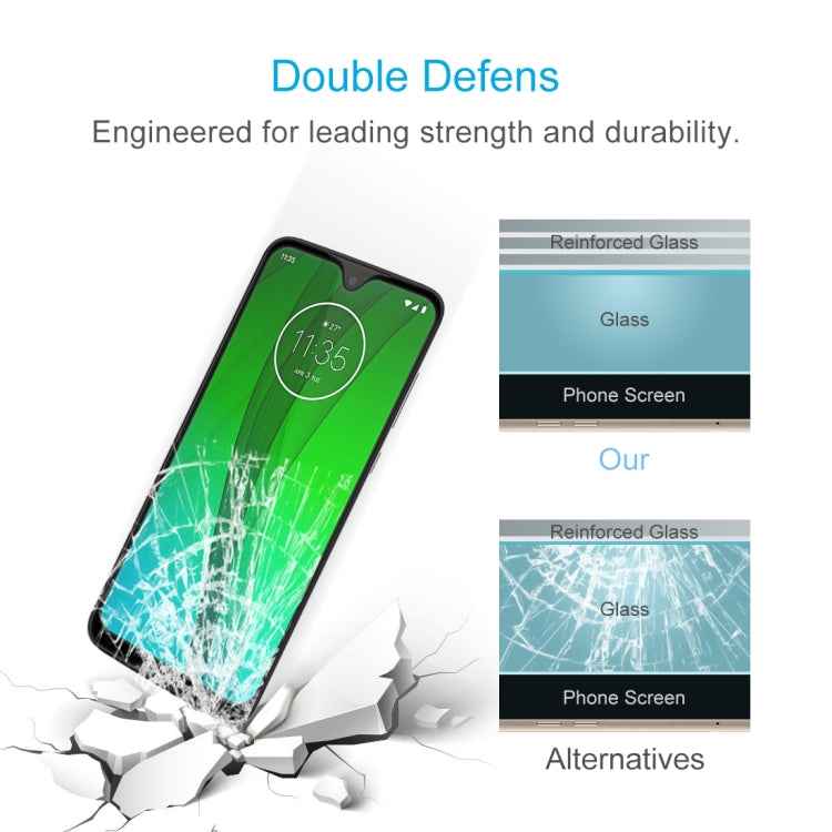 9H 9D Full Screen Tempered Glass Screen Protector for Motorola Moto G7