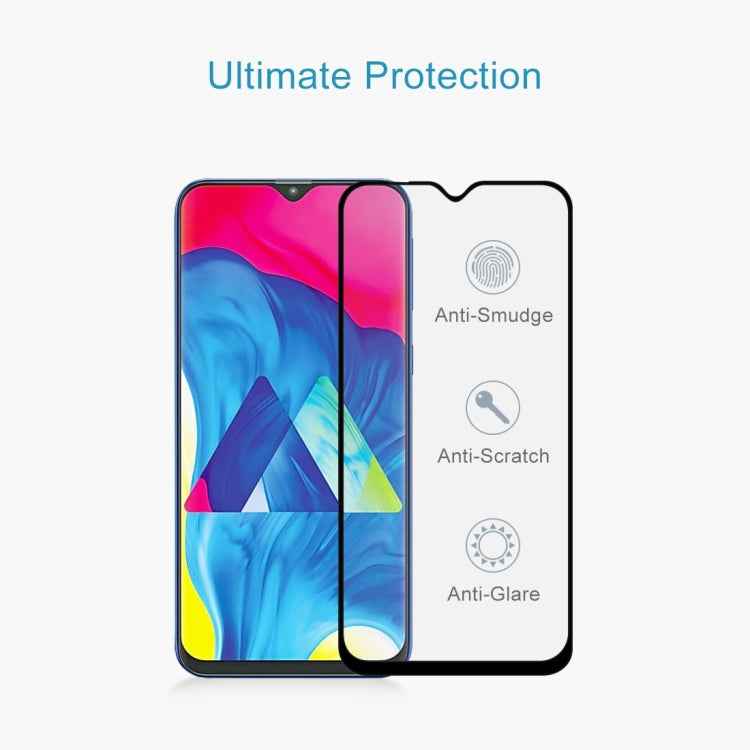 9H 9D Full Screen Tempered Glass Screen Protector for Galaxy M10