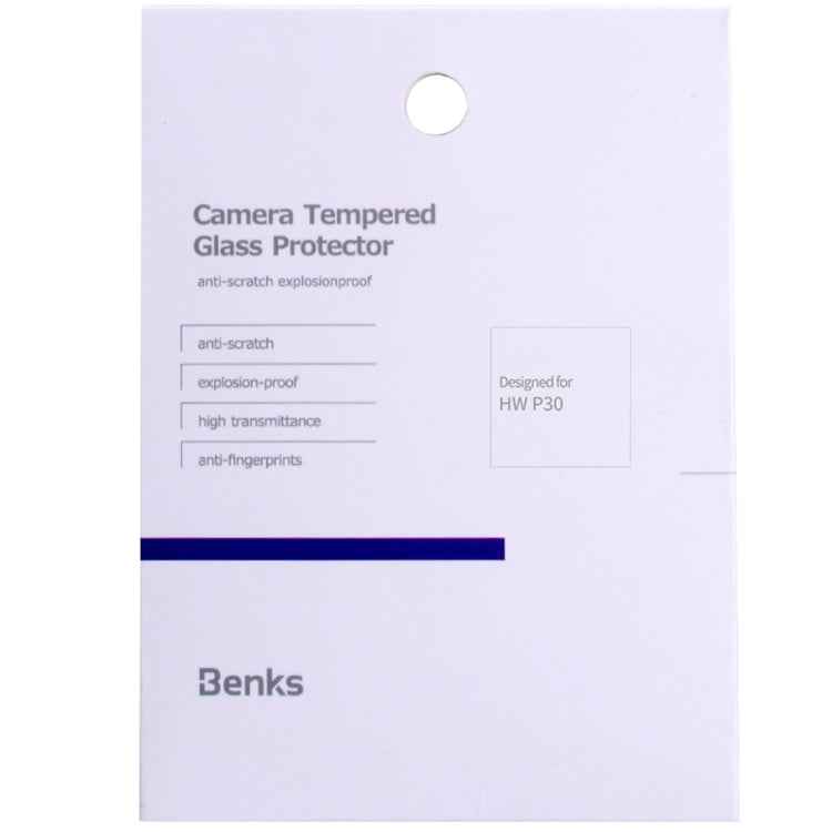 2PCS Benks KR Series 0.15mm Transparent Soft Rear Camera Lens Protective Film for Huawei P30