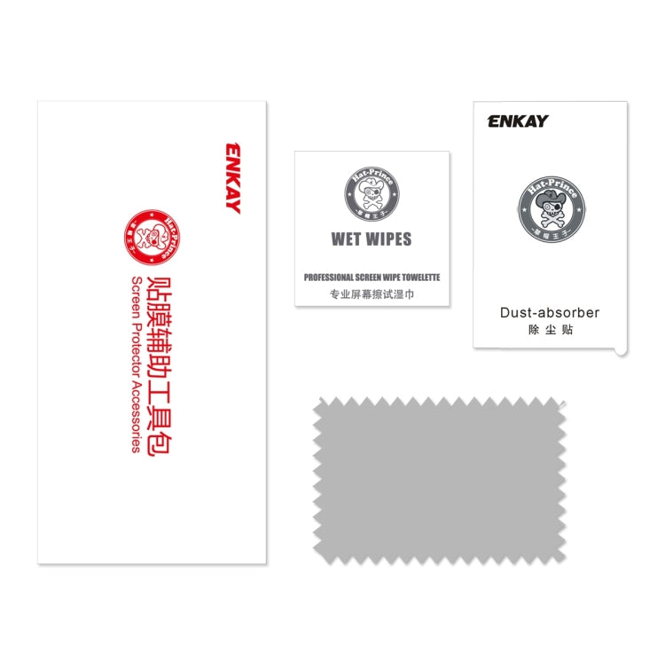 ENKAY Hat-Prince 0.33mm 9H 2.5D Arc Edge Tempered Glass Protective Film for iPad mini 2019, iPad mini 2019