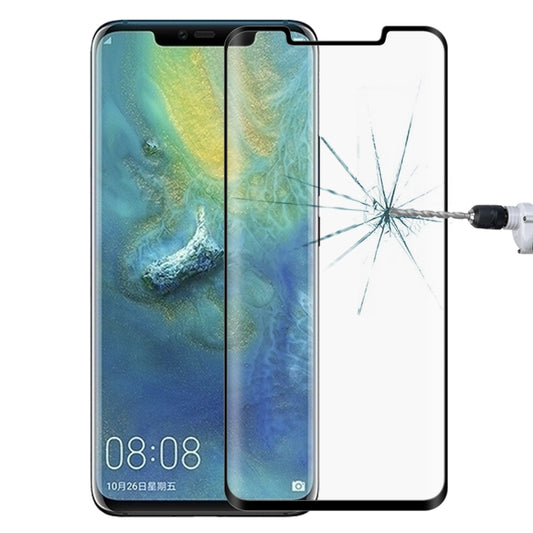 Film en verre trempé 3D incurvé 0,3 mm, dureté 9H, plein écran, pour Huawei Mate 20 Pro (0,3 mm)
