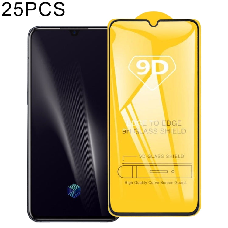 25 PCS For Vivo iQOO Pro / iQOO Pro 5G 9D Full Glue Full Screen Tempered Glass Film, For Vivo iQOO Pro / iQOO Pro 5G