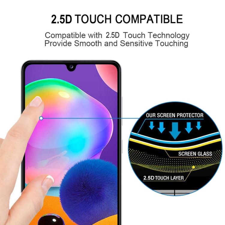 For Samsung Galaxy A32 5G Full Glue Full Screen Tempered Glass Film