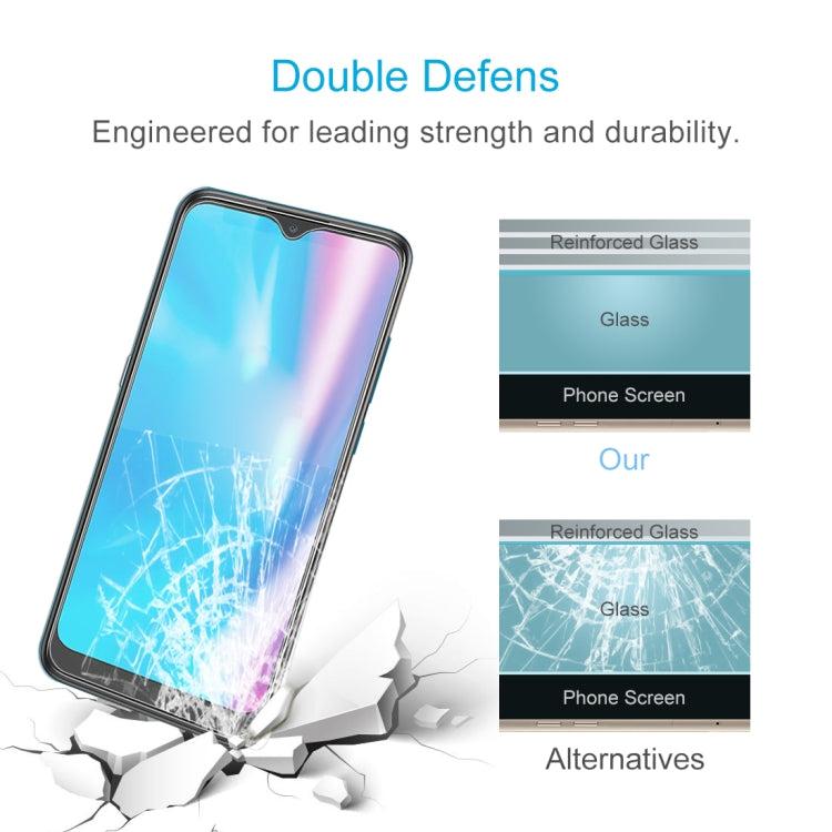 For Alcatel 1SE 2020 10 PCS 0.26mm 9H 2.5D Tempered Glass Film