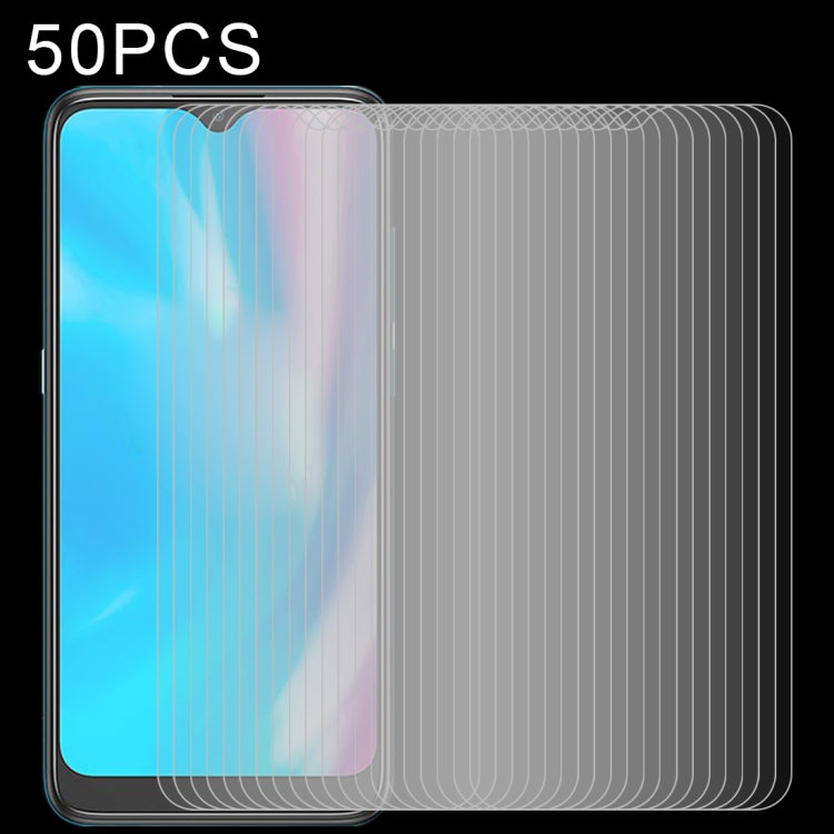 Película de vidrio templado 9H 2.5D de 0,26 mm para Alcatel 1SE 2020 (50 unidades)