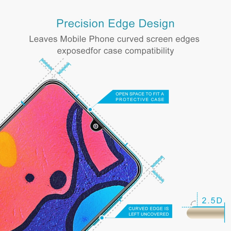 Película de vidrio templado 9H 2.5D de 0,26 mm para Samsung Galaxy F41