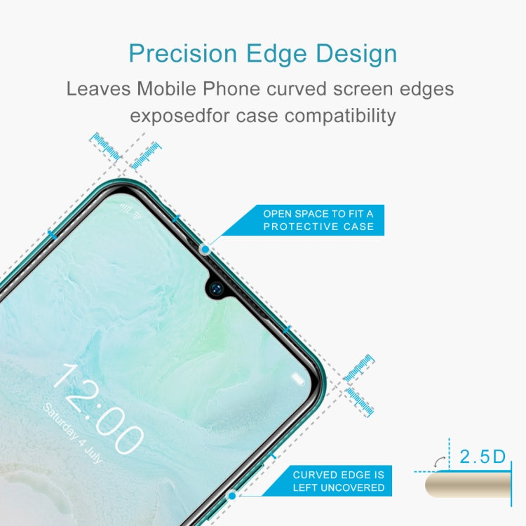 10 PCS For Doogee N20 Pro 0.26mm 9H 2.5D Tempered Glass Film, For Doogee N20 Pro 10 PCS