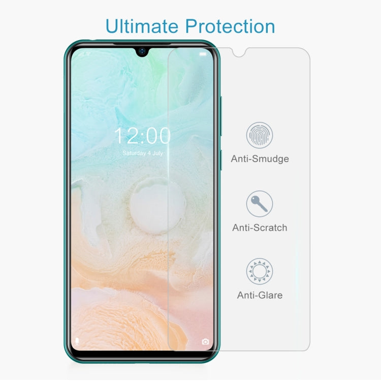 10 PCS For Doogee N20 Pro 0.26mm 9H 2.5D Tempered Glass Film, For Doogee N20 Pro 10 PCS
